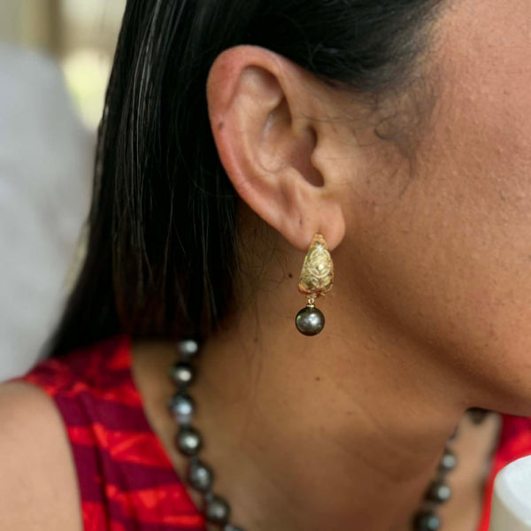 Frangipani Earrings
