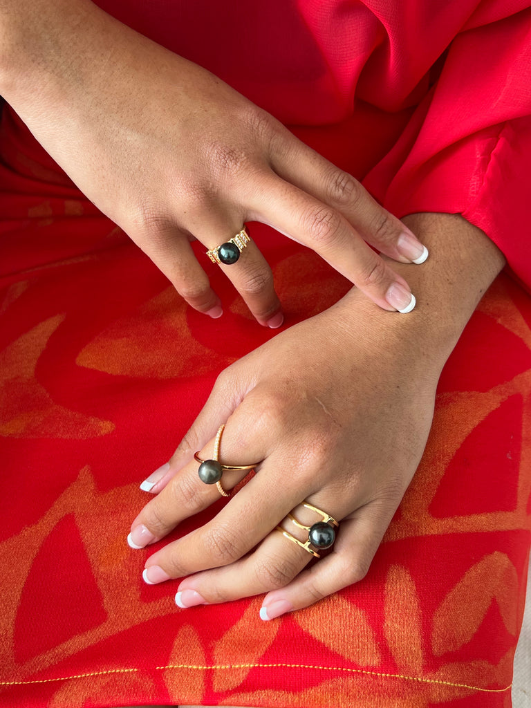 Tara Ring | Pearl Jewellery | Shahana Jewels